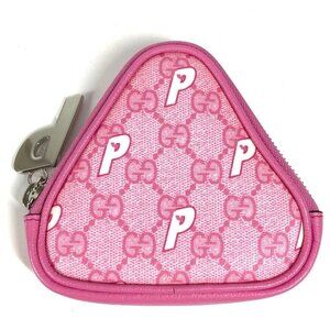 GUCCI 723144 Palace GG Supreme Wallet Coin Case Zip Around coin purse Unused